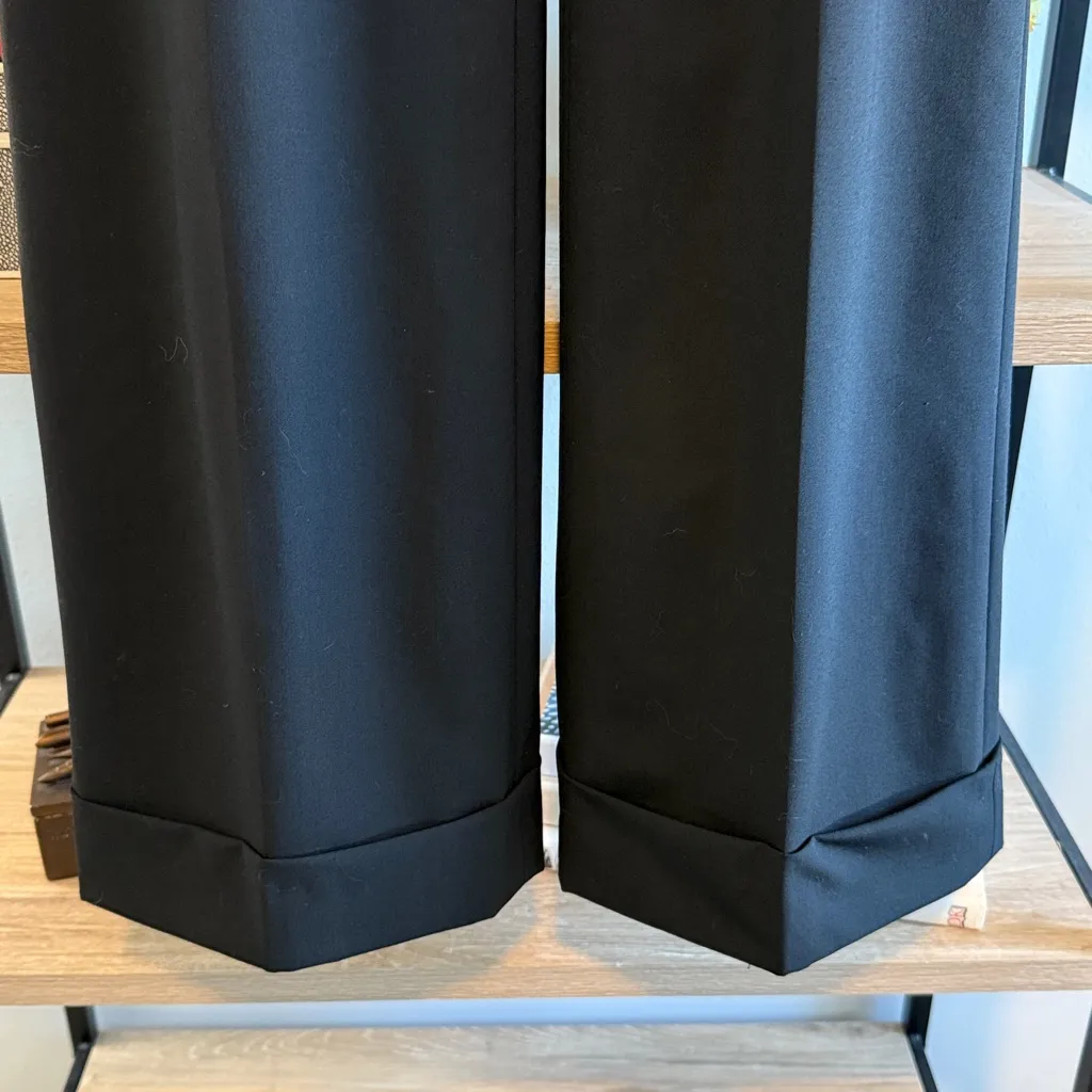 Banana Republic Jackson Fit Stretch Wool Mid-Rise Woven Career Dress Pant Trouse - Image 3