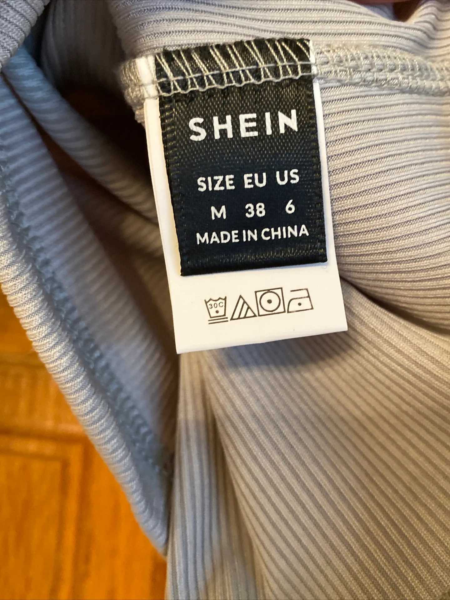 Tan Fitted Stretch Sleeveless Everyday Tank Top Casual M 6 Basic Ribbed - Image 4