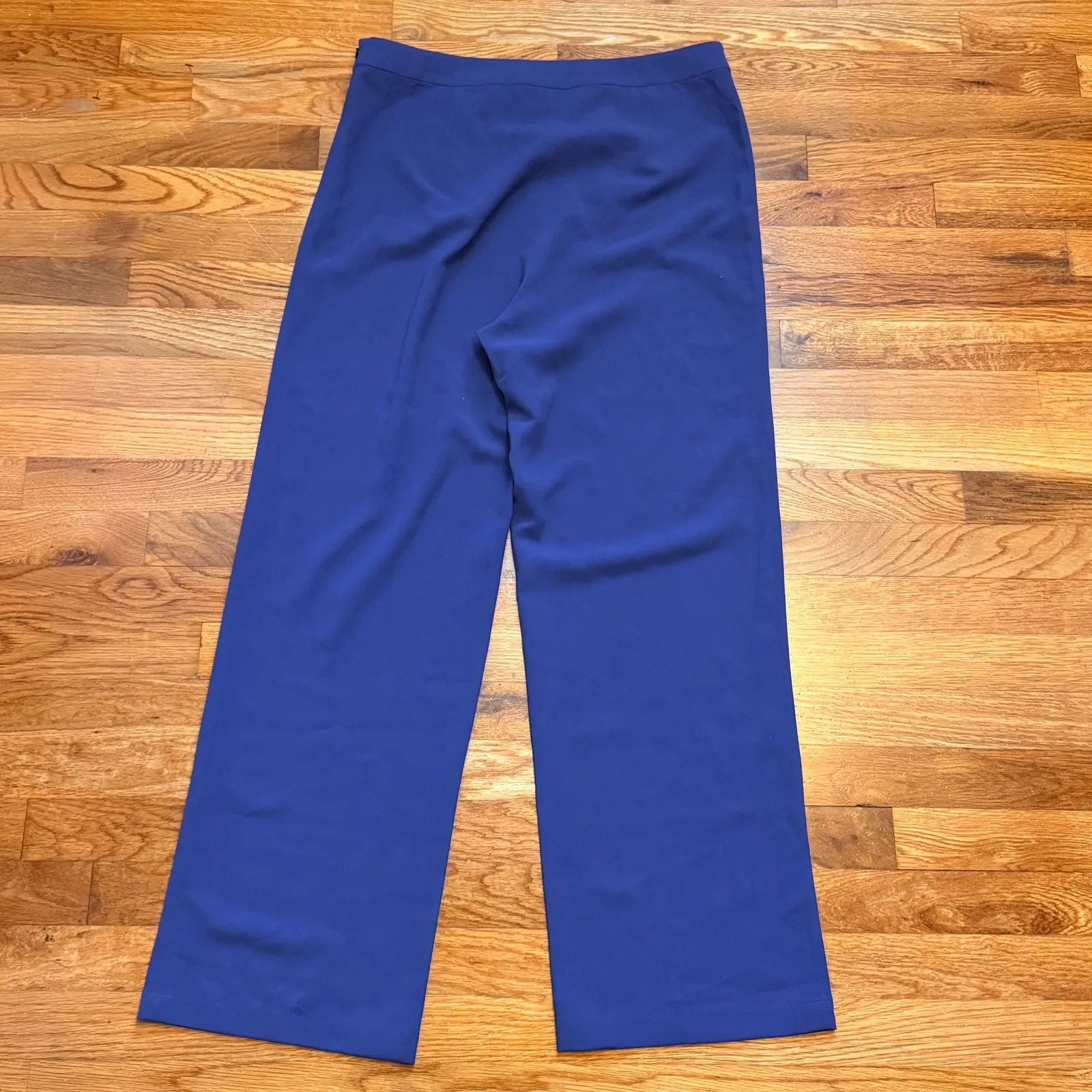 Misook Women’s Medium Blue Trousers Dress Pants Corporatecore Office Colorful - Image 7