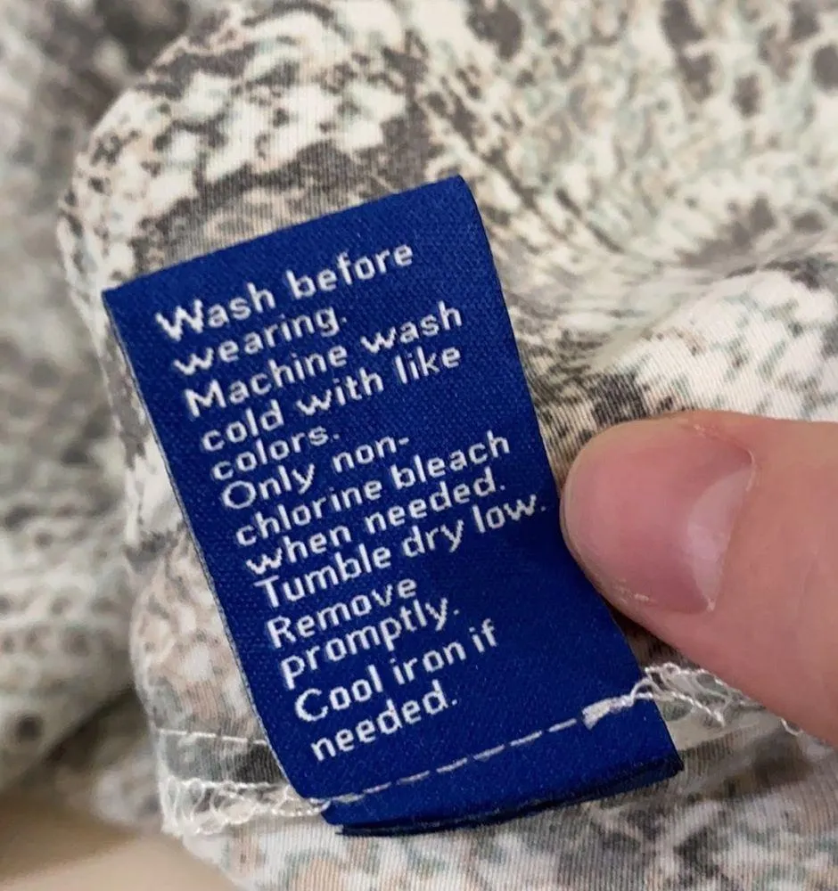 Cara Santana python snakeskin print v neck cami size S - Image 8