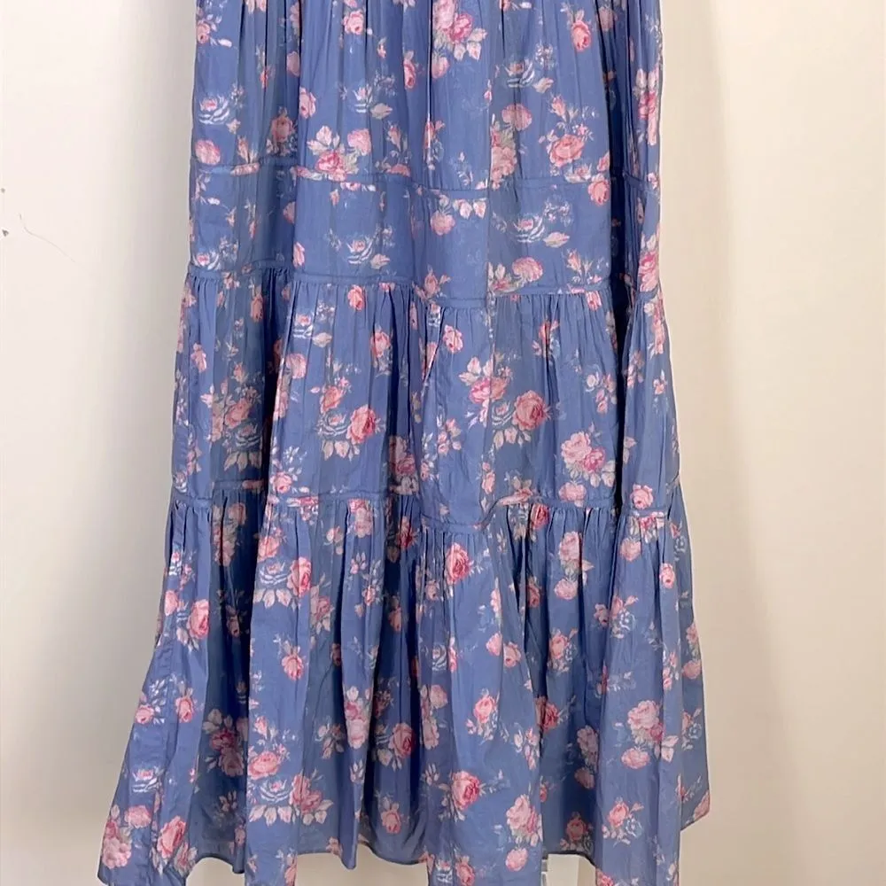 LoveShackFancy‎ Floral Maxi Dress Tiered Sundress - Image 9