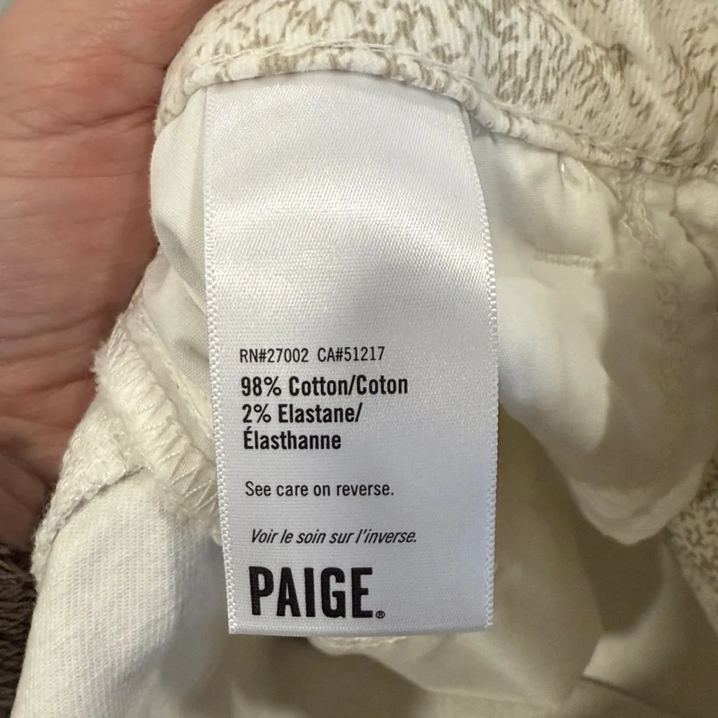 Paige  Jamine Raw Hem Snakeskin Mini Skirt - Size 28 - Image 12