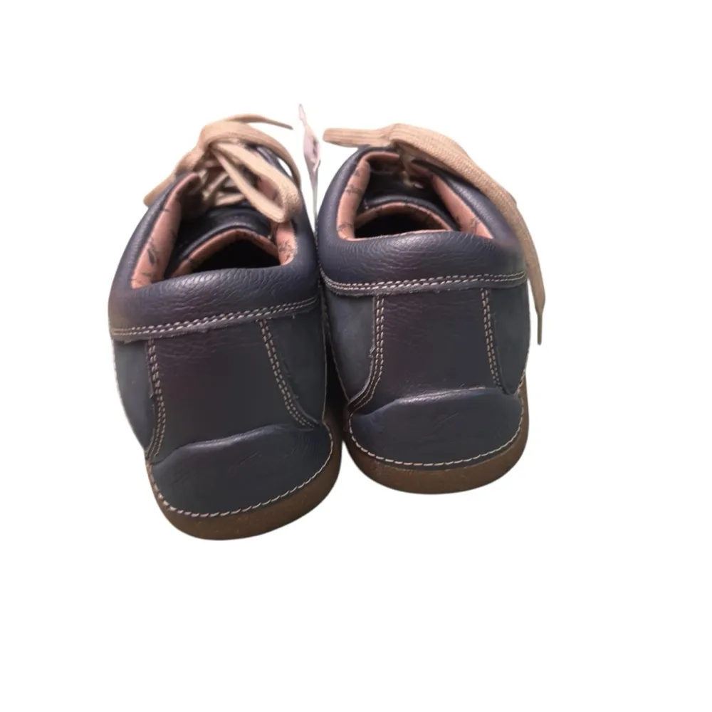 Barefoot Freedom by Drew Geneva Sneakers 8.5 WW Blue Leather Comfort Orthopedic - Image 4