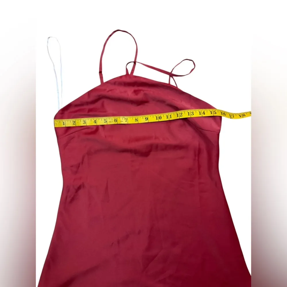 Lulu's Strappy Red Backless Dress Size Medium. E18 - Image 12