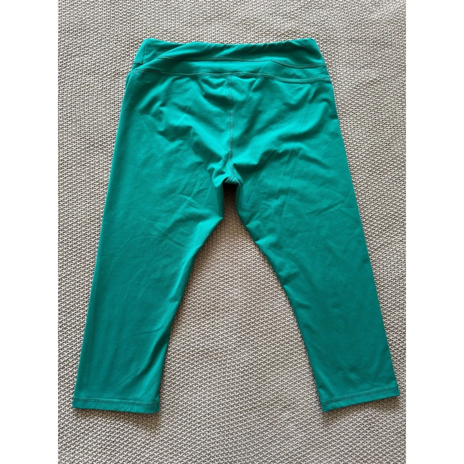 The North Face Flash Dry‎ Women Active Wear Capri Leggings Green Size Small - Image 5