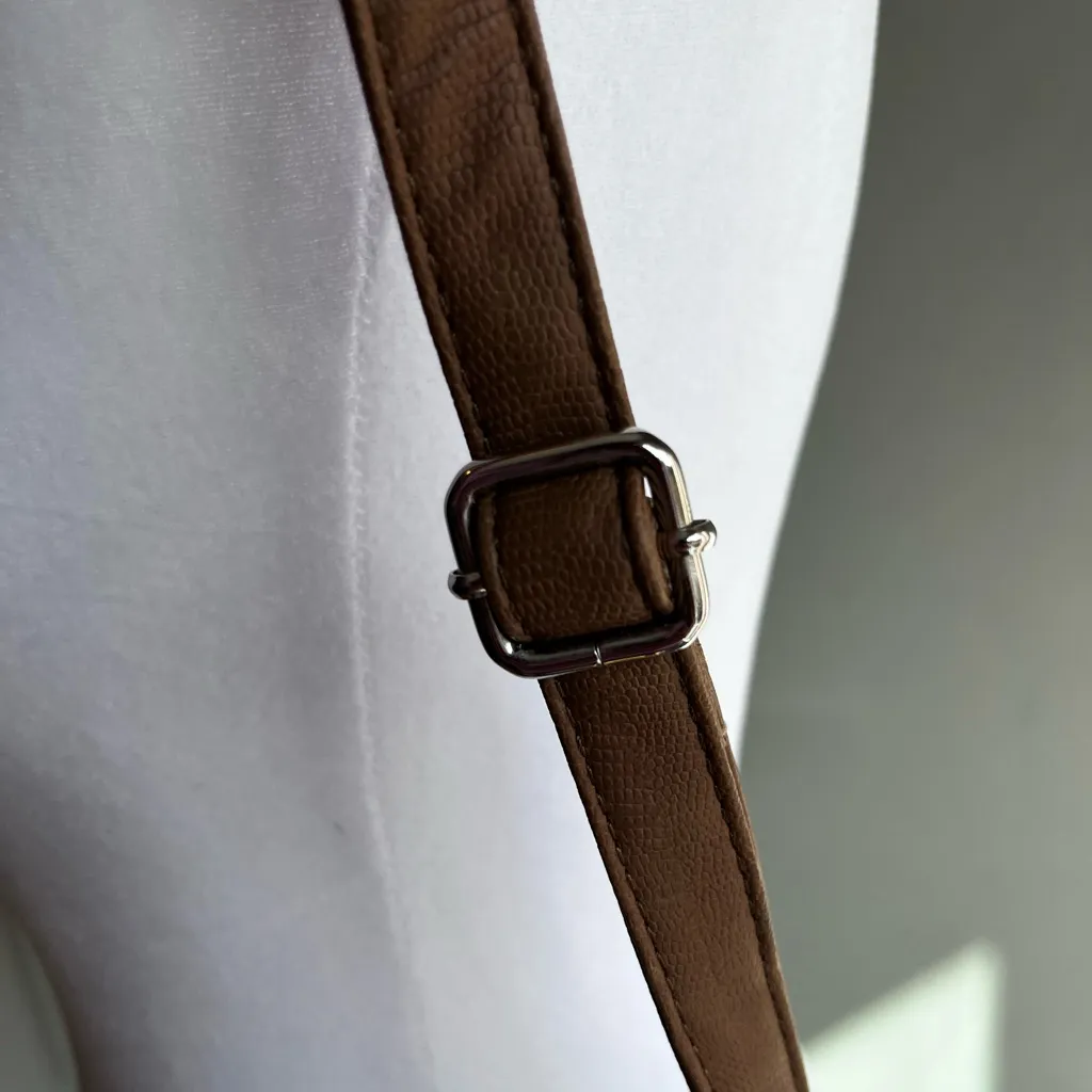 Multi Sac Women’s Stylish Brown and Tan Multisac Bag Hobo Crossbody - Image 8