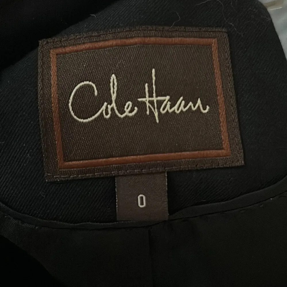 Cole Haan black wool blend blazer - Image 7
