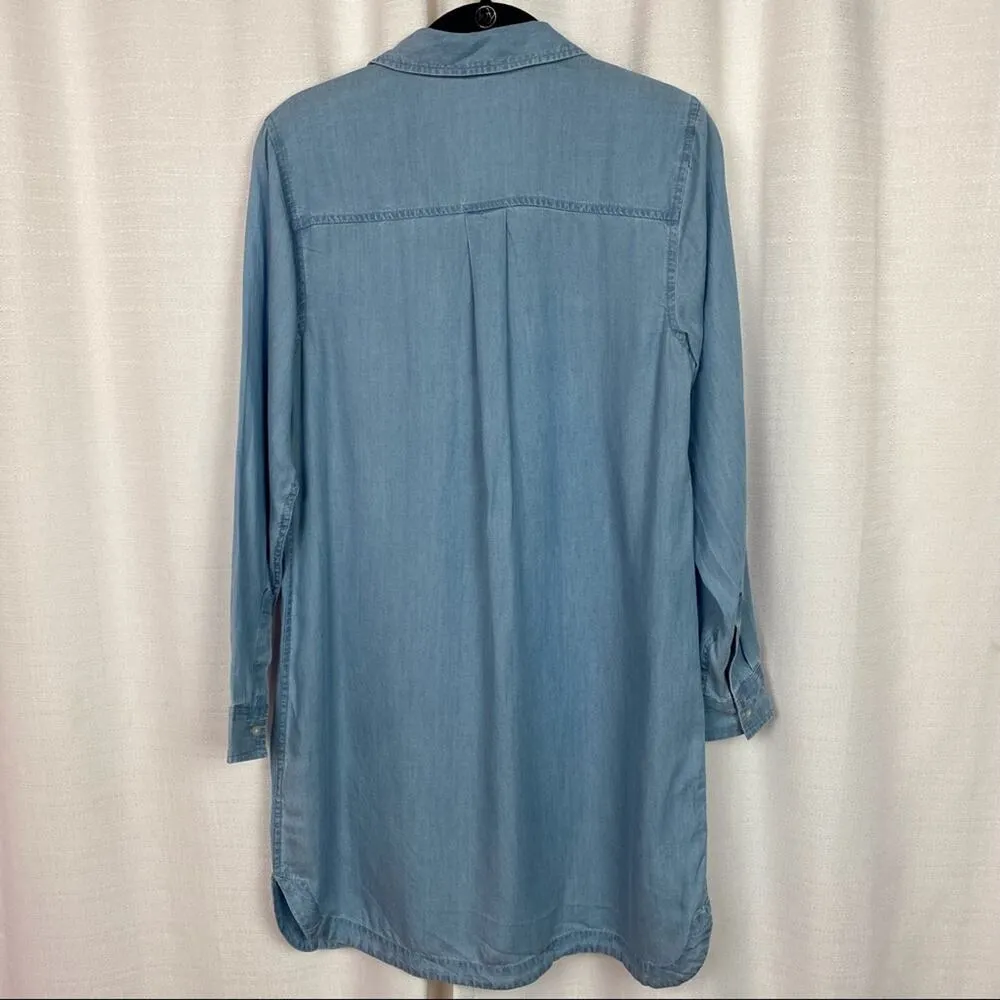 Old Navy Blue Chambray Tunic Dress Sz.S NWT - Image 9