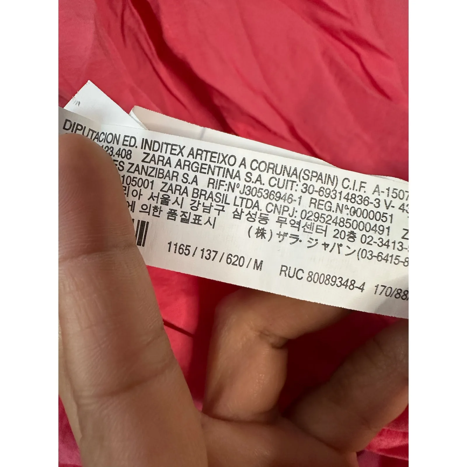 Zara Hot Pink Romper with Bow Size Medium 1165/137/620 Bloggers Favorite - Image 13