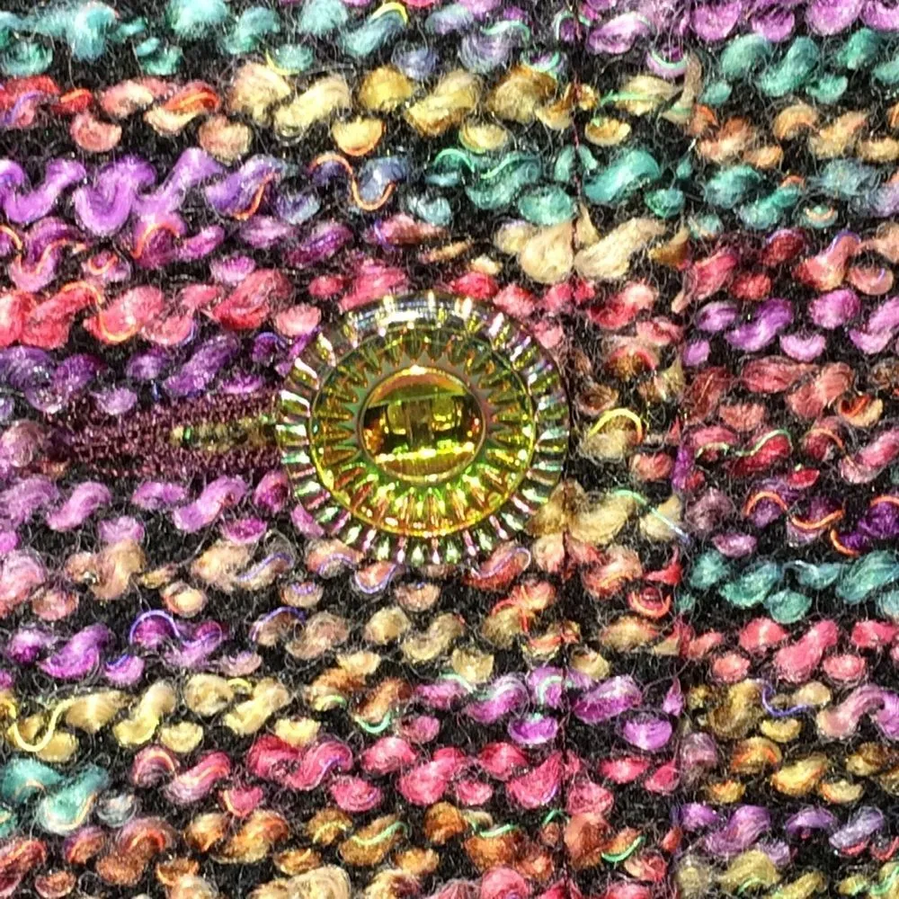 Draper's & Damon's Multi Colored Earth Tones Nubby Jacket/Blazer NWT - Image 9