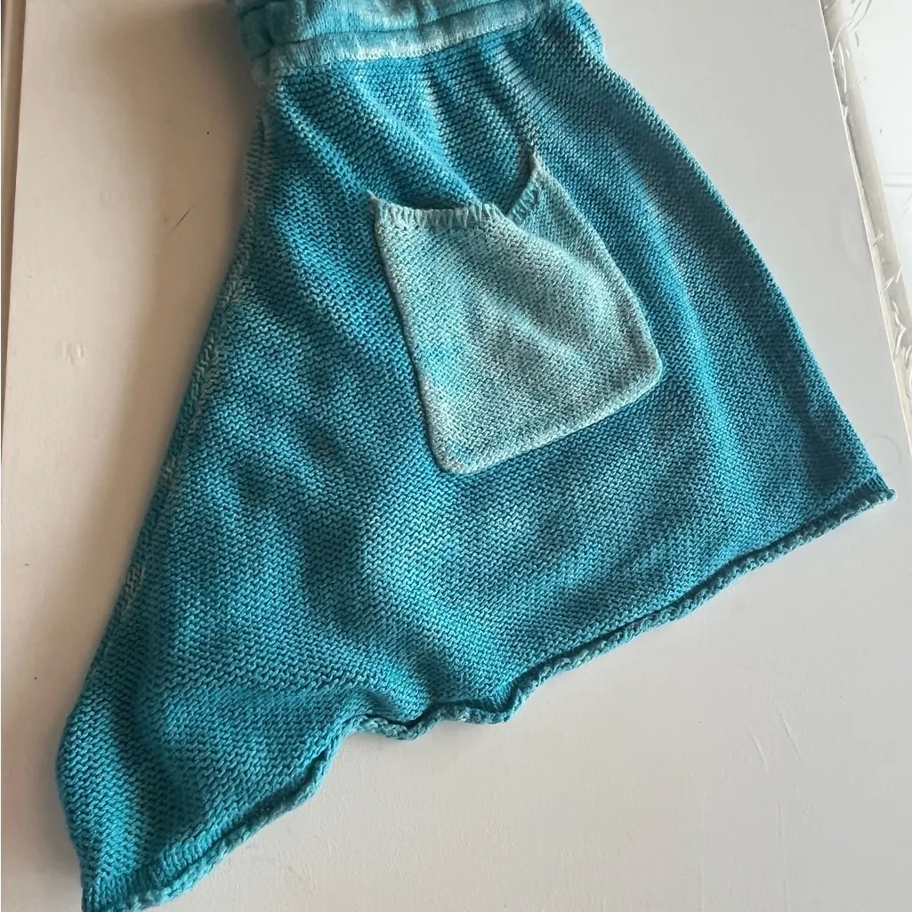 Free People Blue Athletic Shorts with Elastic Waistband - Image 3