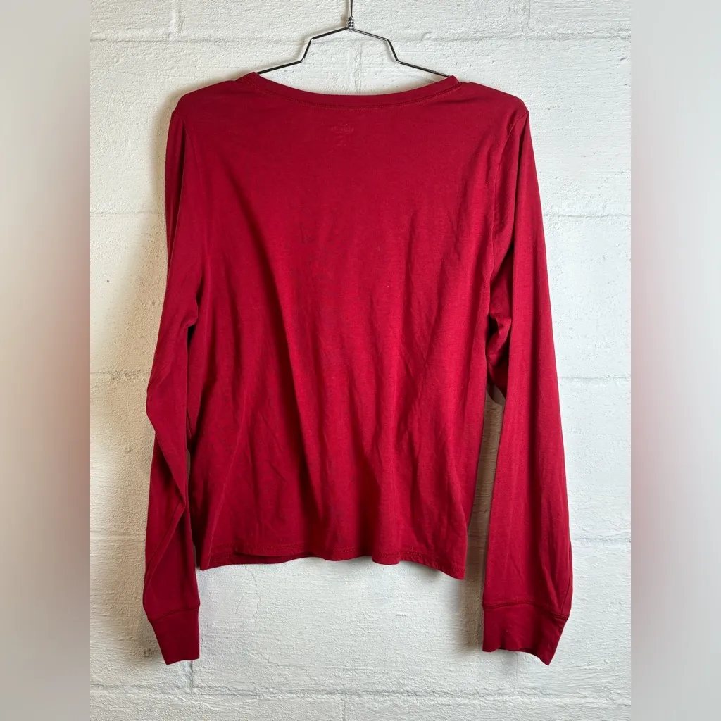 Holster California Woman’s Long Sleeve Sleepwear Lightweight Casual Top Medium - Image 5