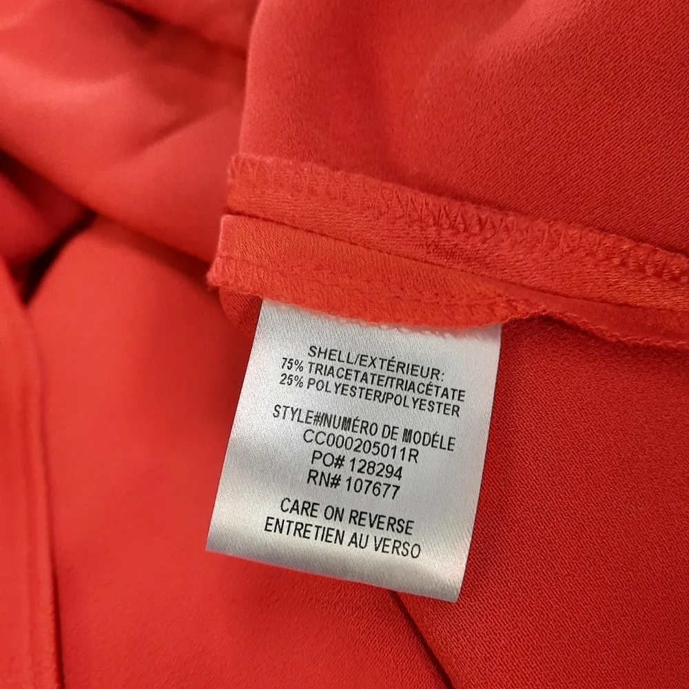 Alice + Olivia Harmon Camisole Top Women's Large Draped Cowl Neck Blouse - Image 6