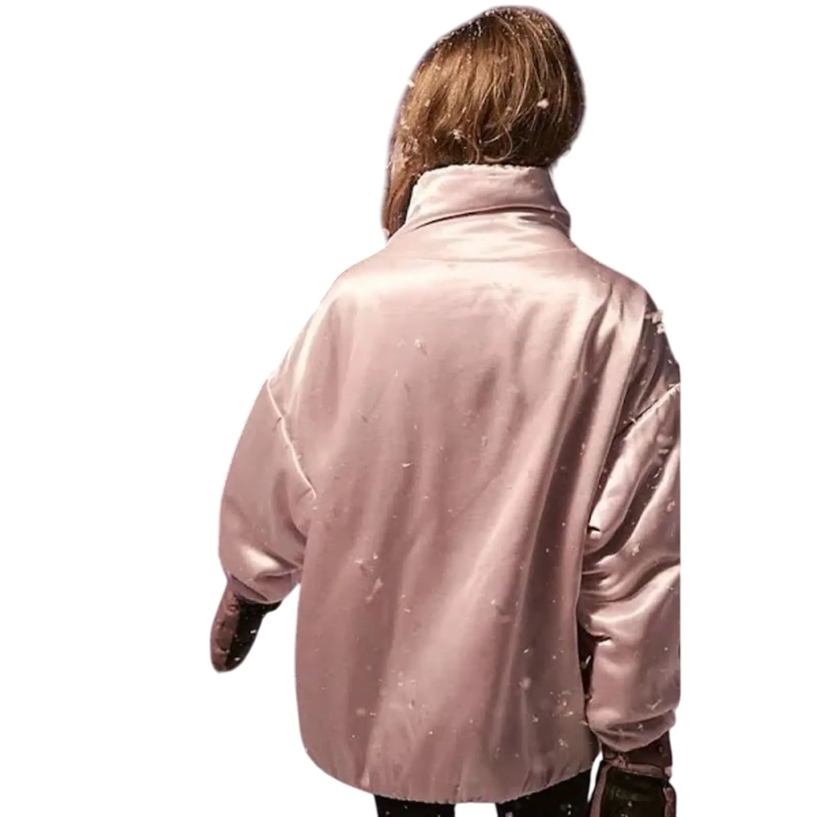 FP MOVEMENT 'Shine Bright' Pullover Jacket Size Medium New with Tag MSRP $168 Pink - Image 2