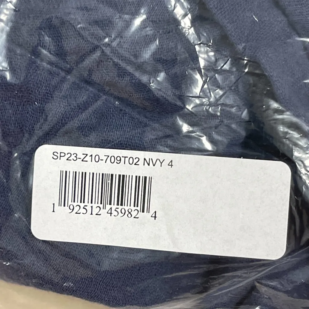 Sundry Anthropologie 3/4-Sleeve Navy Shirt Dress, Size XL - NWT - Image 9