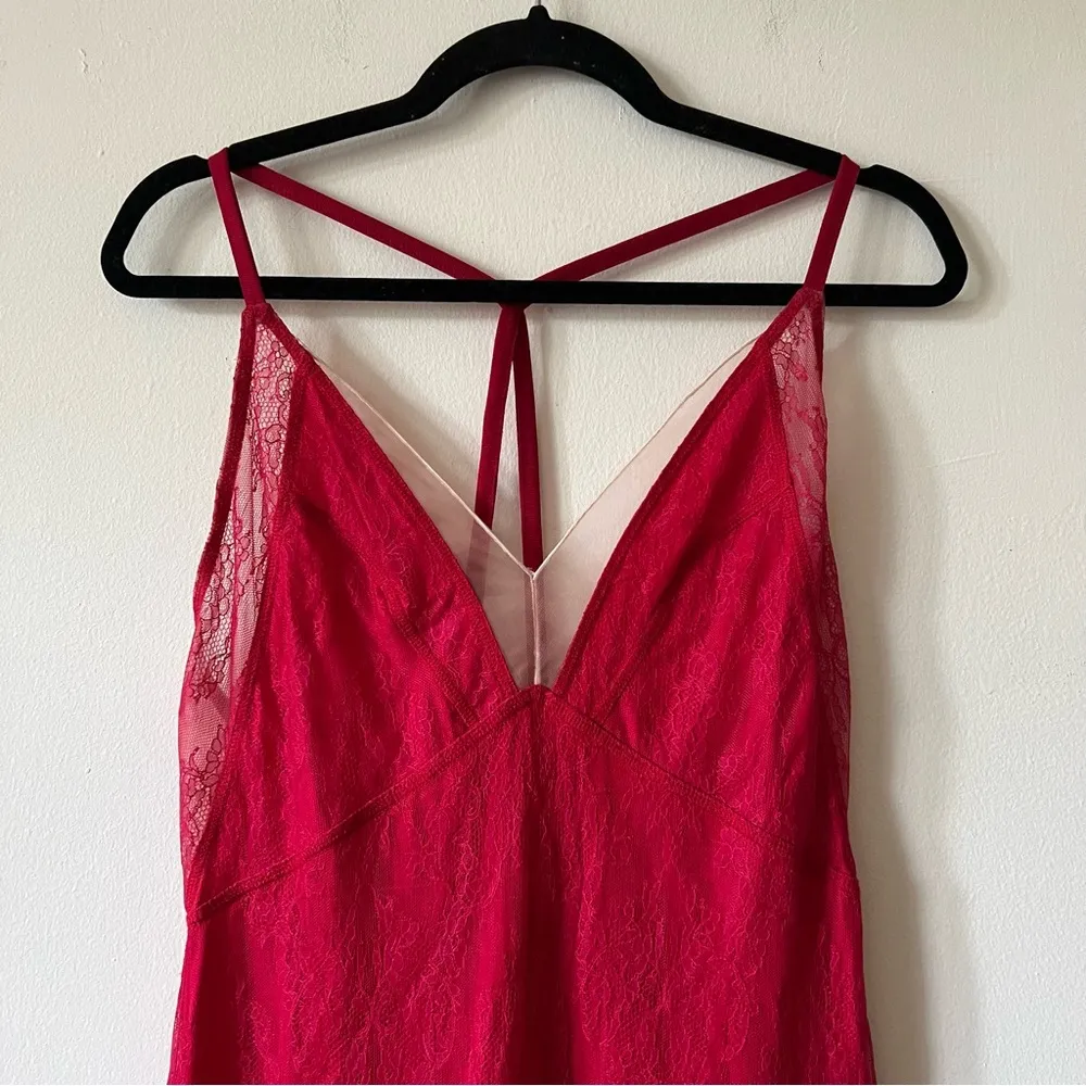 MANNING CARTELL Lace Dresses GRAZIA Magazine pink size 12 BD - Image 3