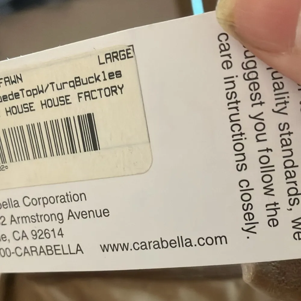 Carabella light Brown Suede - Image 5