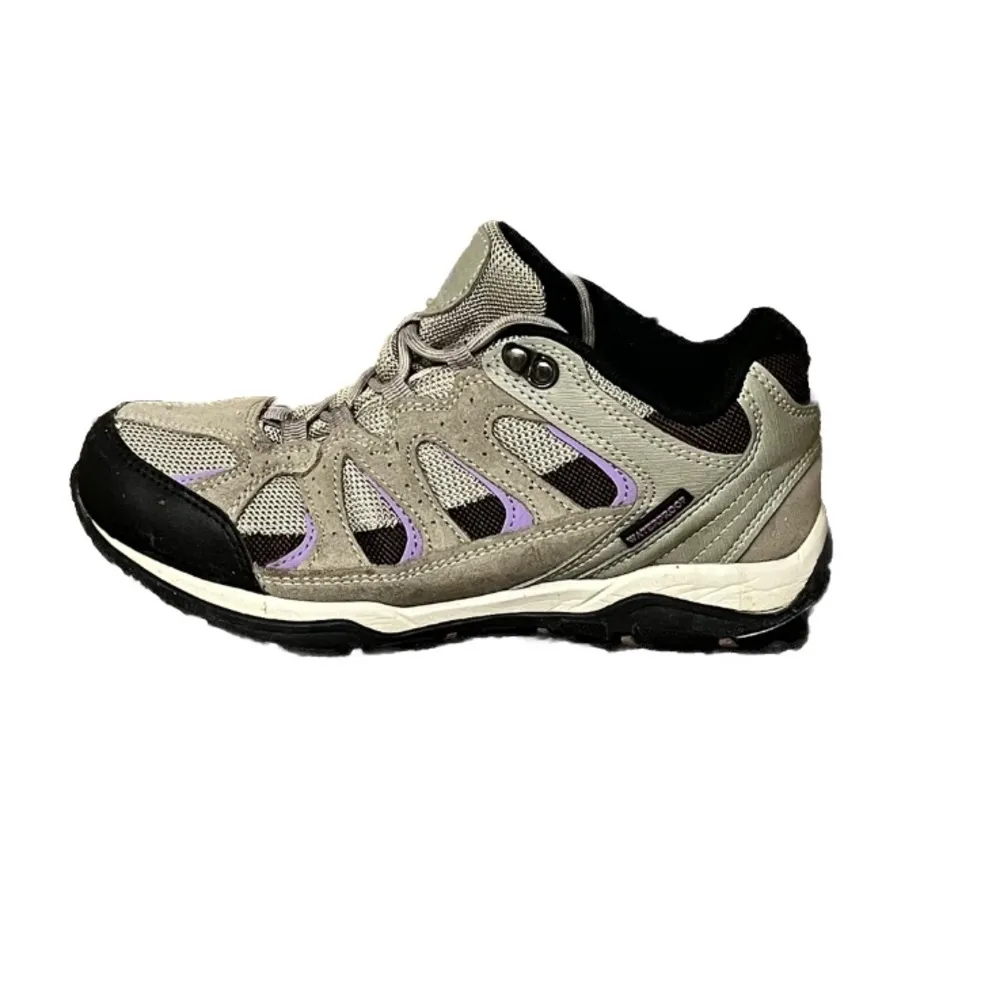 Magellan Outdoors Women’s Sonora Pass Low Hiking Shoes Size 7.5 Taupe Sneakers - Image 2
