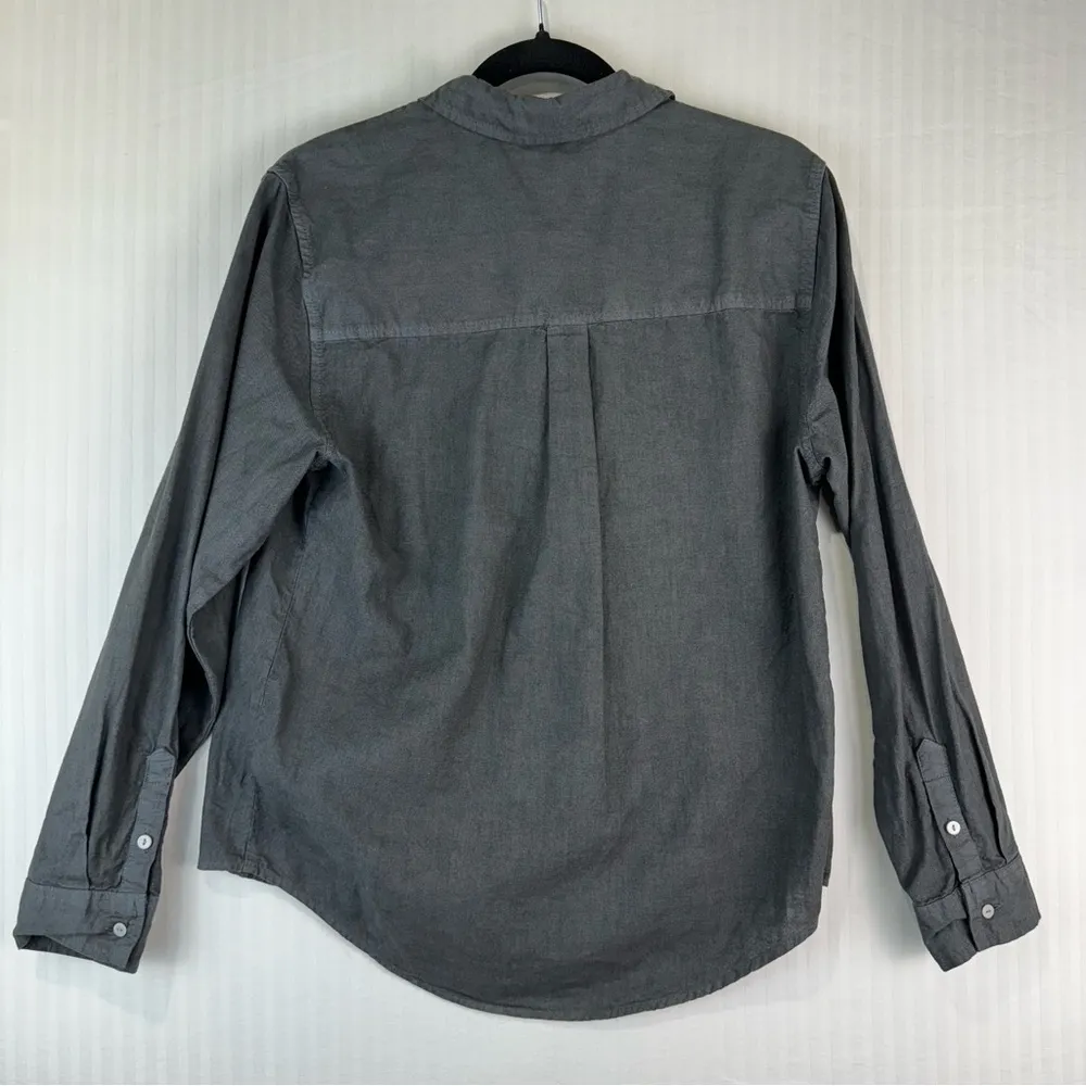 Universal Threads Universal Thread Black Gray Long Sleeve Button Down Size Medium Classic Fit NWT - Image 5