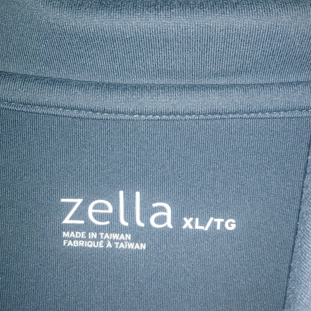 Zella XL Yoga Running Cowl Neck Zip Front Warm Up Jacket in Medium Gray - Image 11