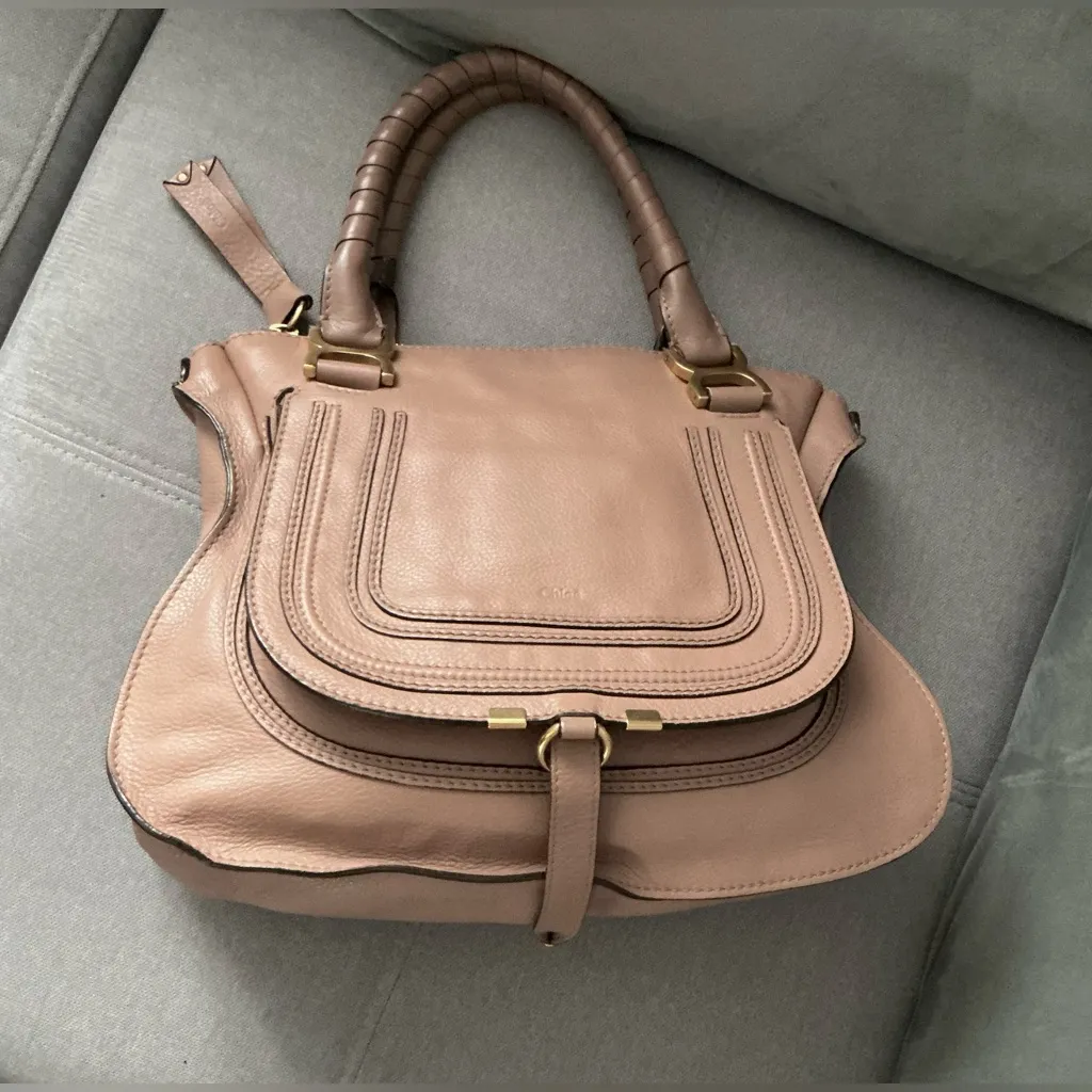 BEAUTIFUL💖CHLOE MARCIE leather bag🔥 - Image 2