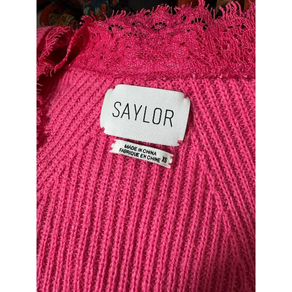 Revolve Saylor Eugenie Sweater In Pink Size XS - Image 7