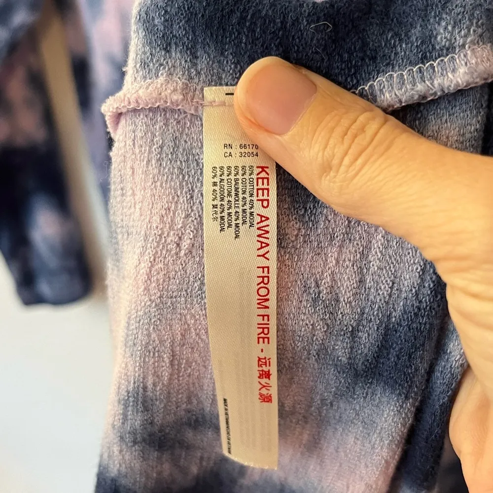 ANTHROPOLOGIE Saturday/Sunday Pollie Tiered Tie-Dye Mini Dress Size Small - Image 9