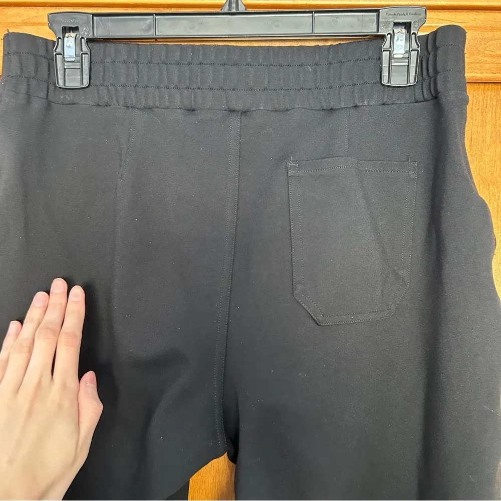SPANX The Perfect Pant Ankle Joggers in Classic Black Size Large Stretch Ponte - Image 8