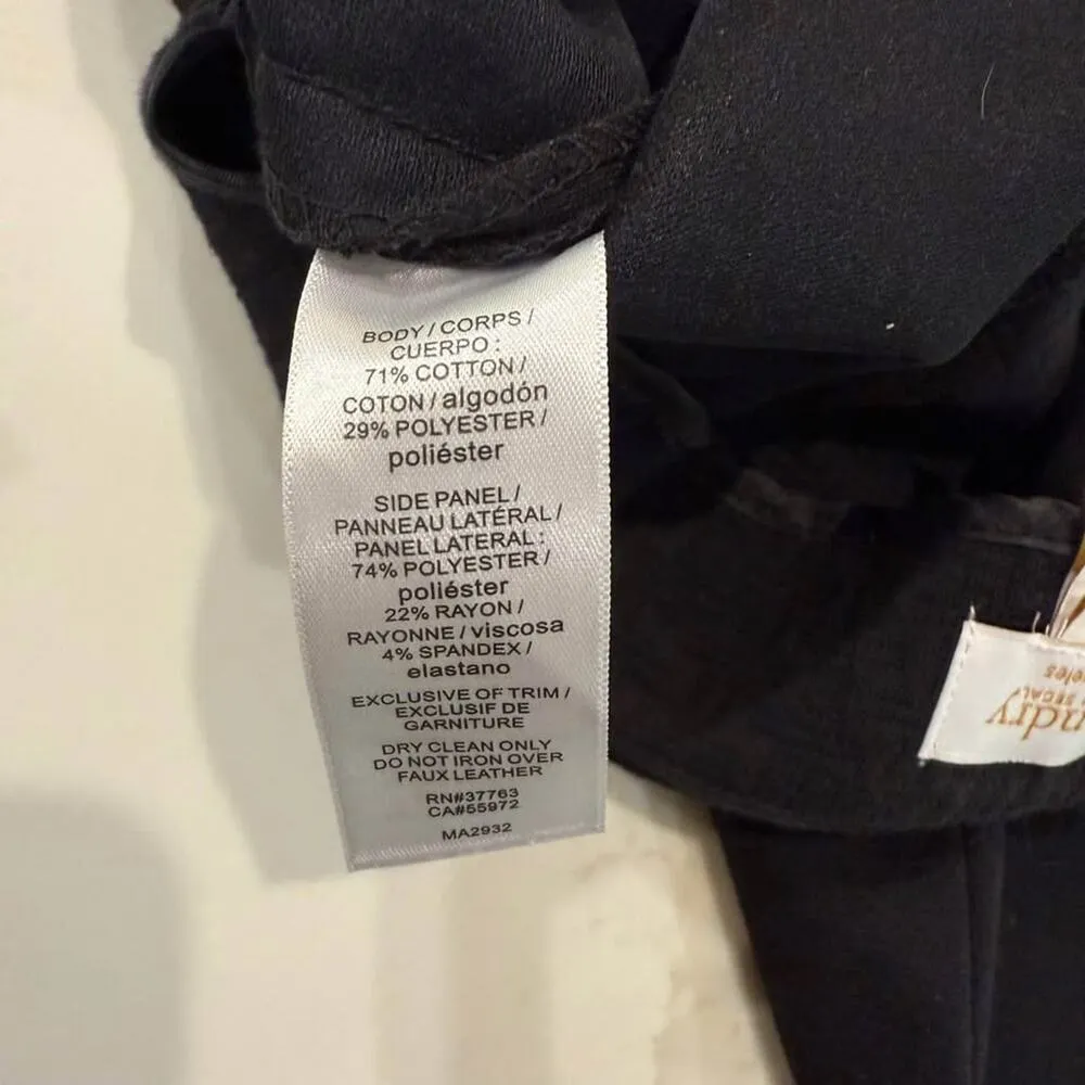 Laundry by Shelli Segal Quilted Texture Pencil Skirt Womens Size 12 Black Career - Image 8