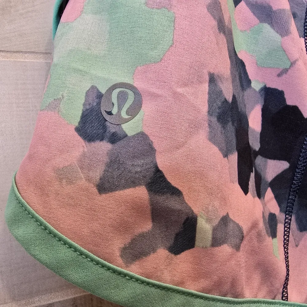 {6} Lululemon OG Speed Shorts Clouded Dreams Pink Menthol - Image 8