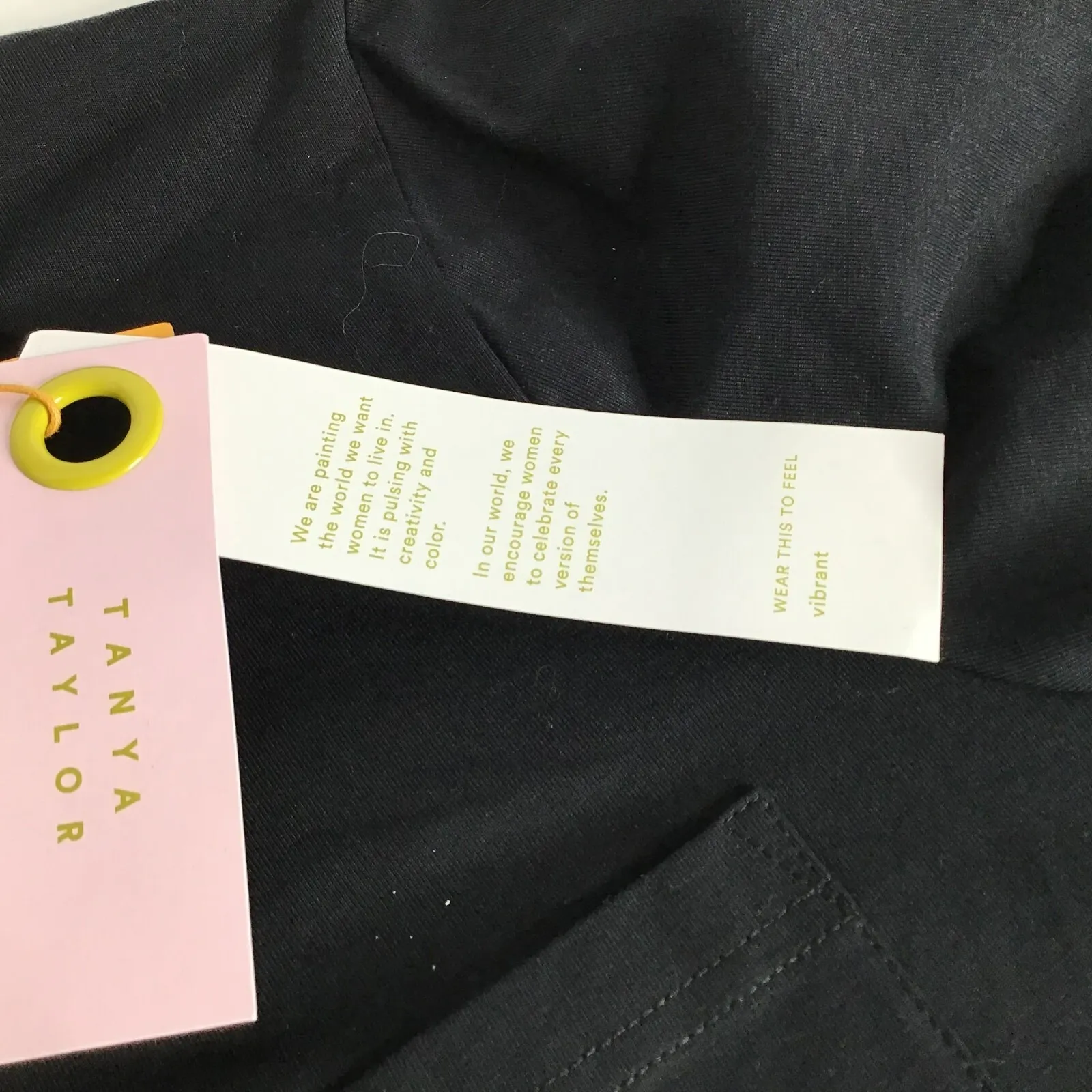 Tanya Taylor Black & Green Plaid Mini Dress Women's S Dark Academia Preppy Style - Image 8