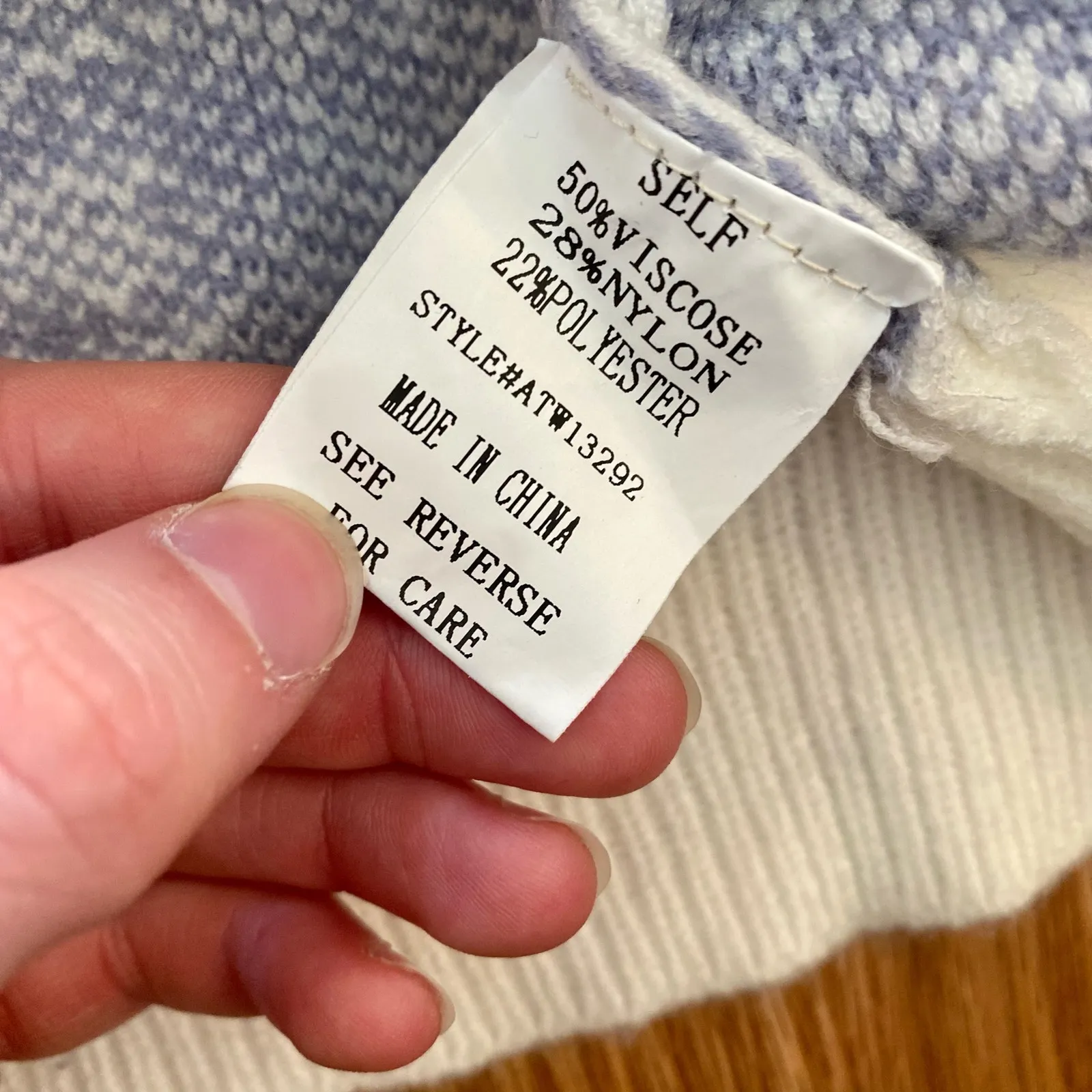 And The Why Cropped Purple Leopard Animal Spot Sweater Top Womens Small Medium White - Image 10