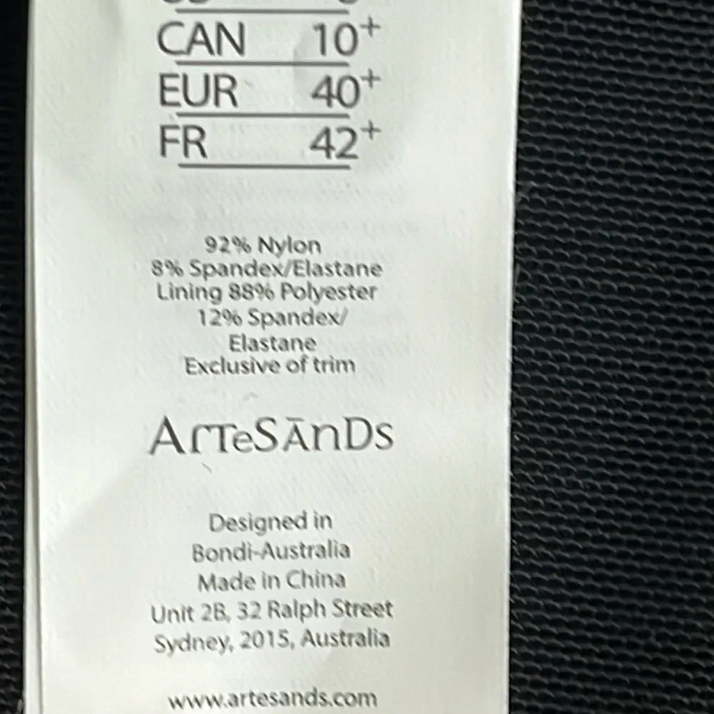 Artesands Aria Giotto High Waist bikini bottoms, 8+ Black - Image 13