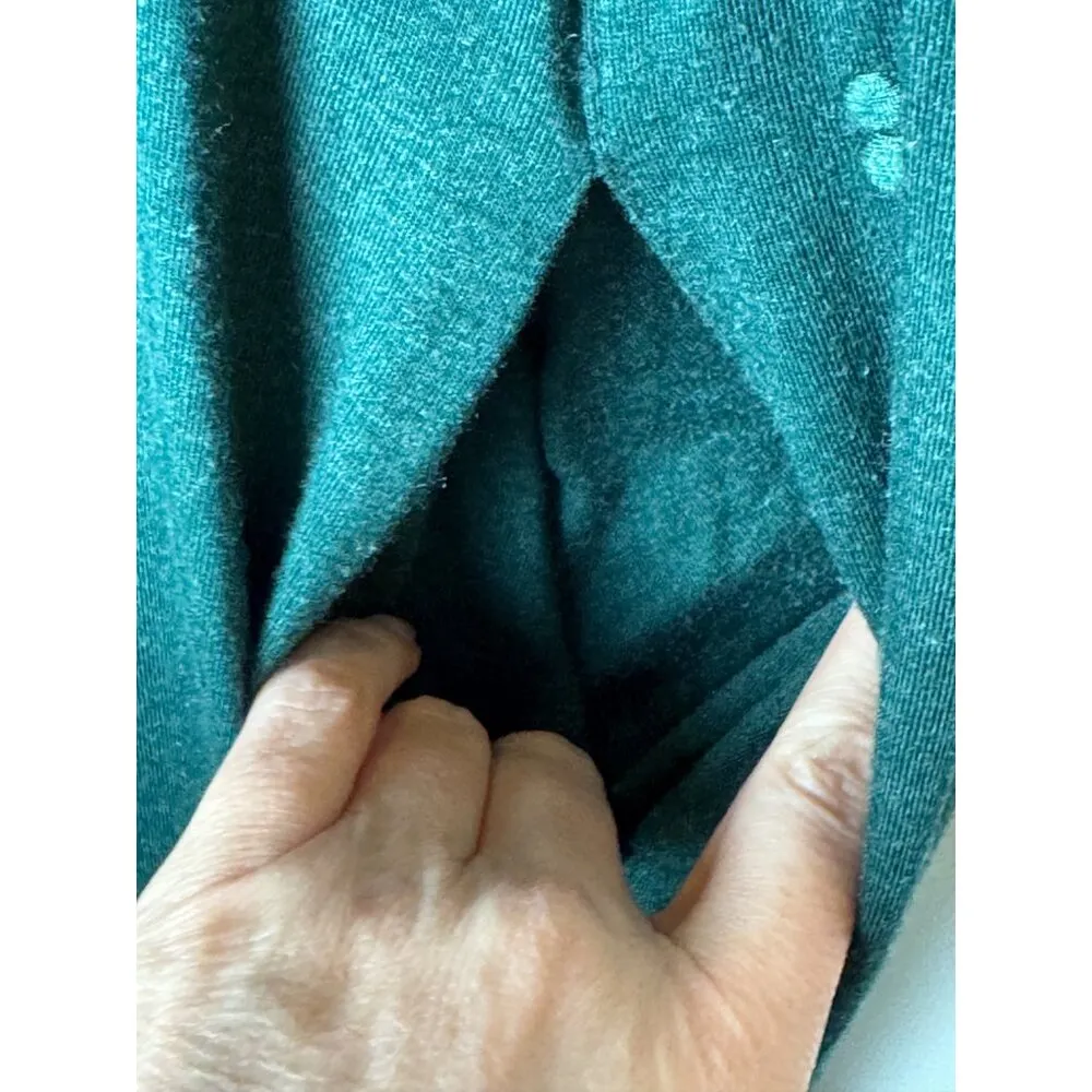 Sweaty Betty Jumpsuit Women Large Green Serenity Culotte Wide‎ Leg Athleisure - Image 7