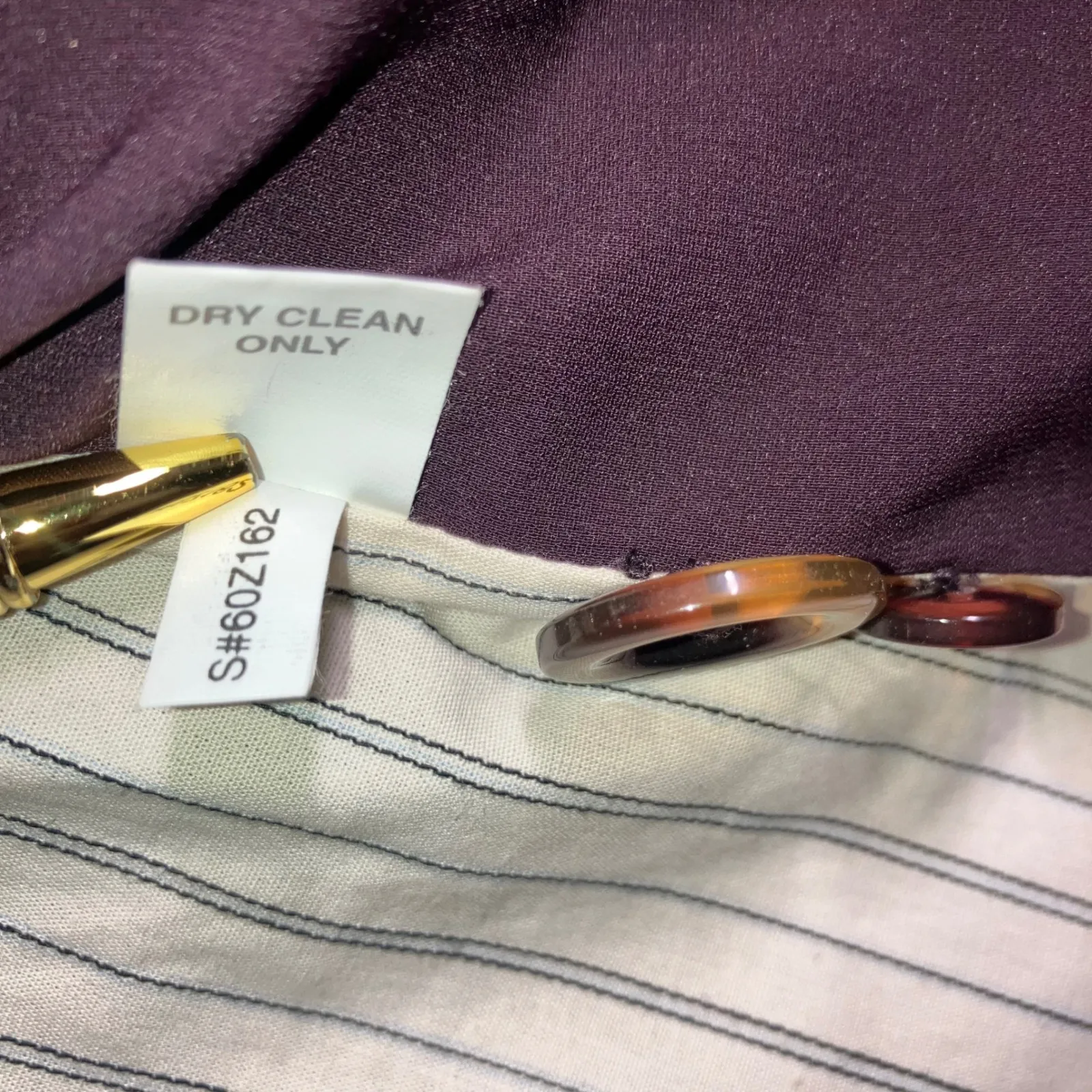 Phoebe Pinstripe Blazer Jacket Women 4 Three Button Fitted Career Academia - Image 11