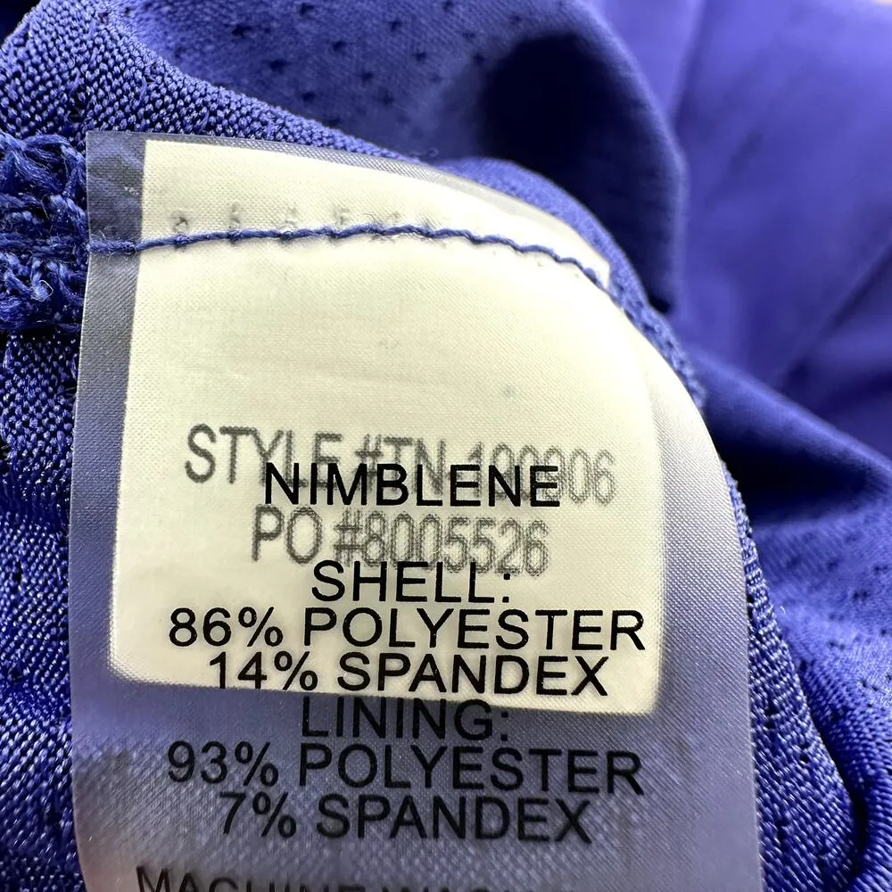 Title Nine Swingtastic Skort Nimblene Mid Rise A Line Zip Pockets Purple 10 - Image 5