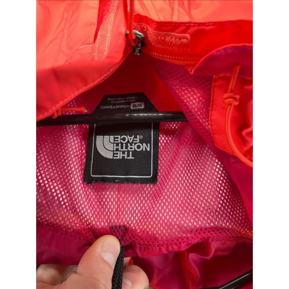 The North face | women bright colored rain coat with hood - Image 2