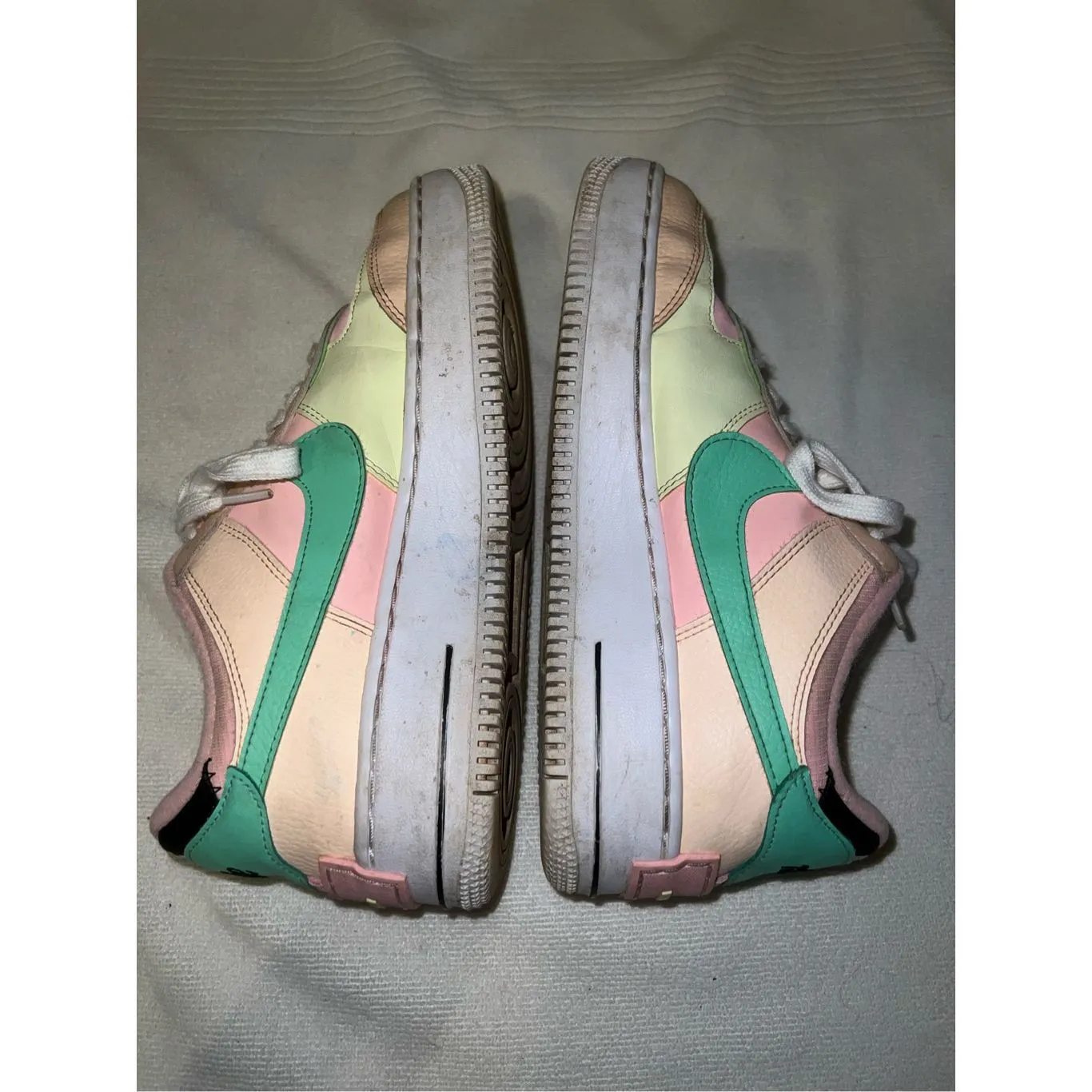 Nike Air Force 1 Shadow Arctic Punch Barely Volt Womens 9 - Image 6