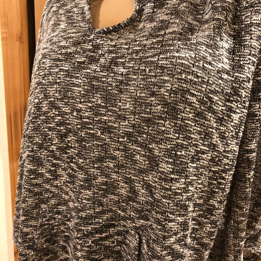 Hooded Knit Sleeveless Poncho | Sweater - Image 2