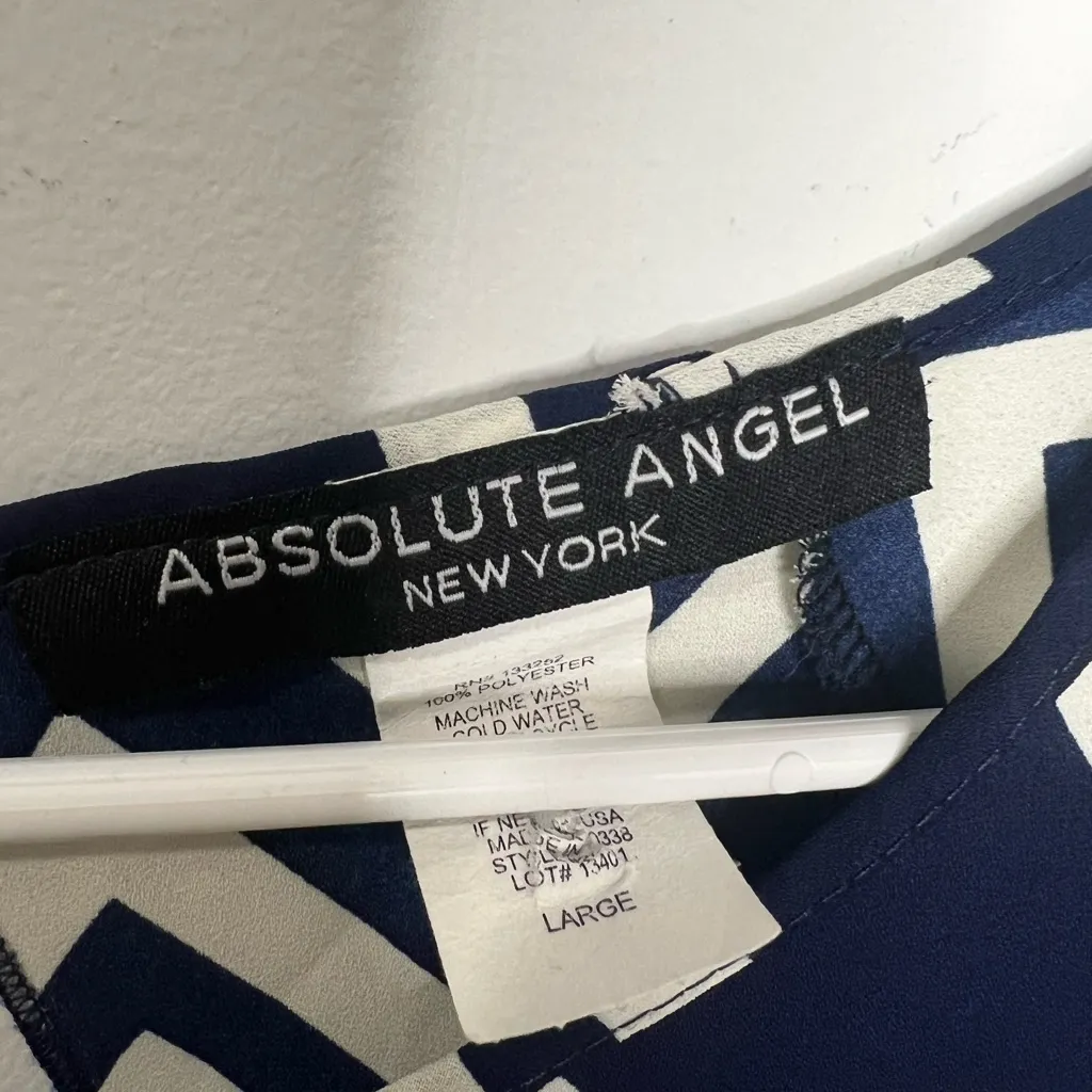 Absolute Angel New York Top Blue Size L - Image 3