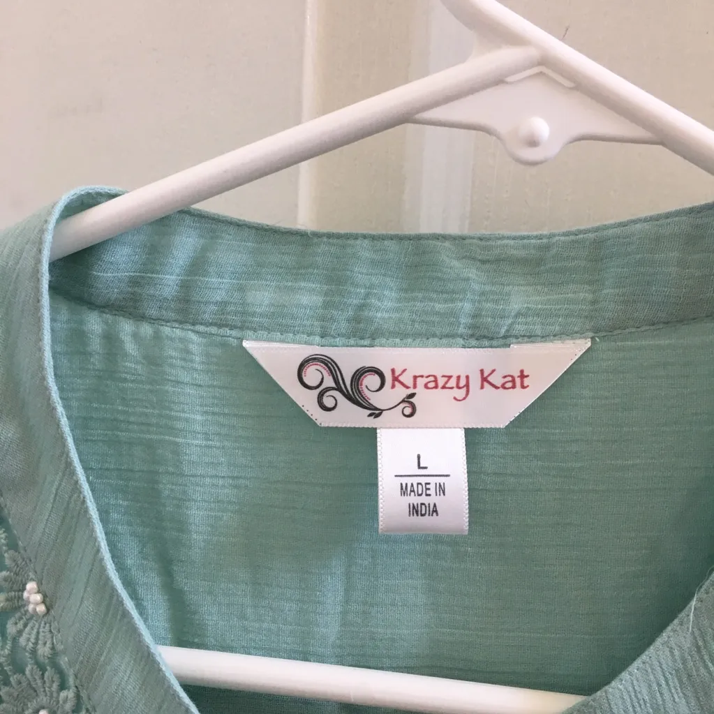 Krazy Kat FINAL MARKDOWN Ladies’  Boho Tunic (L) - Image 5