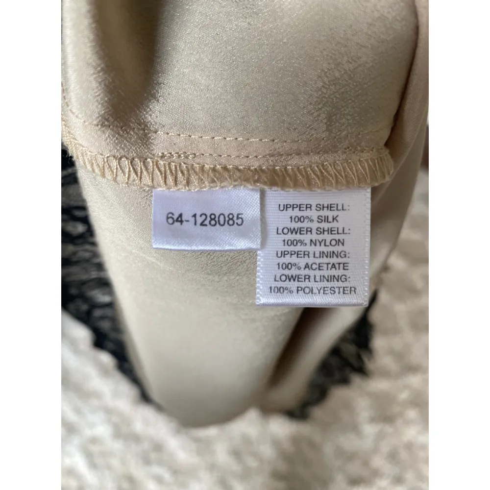 Ann Taylor Lace Mini Dress Silk Elegant Wedding Spring Summer Parisian Baddie 6P - Image 8