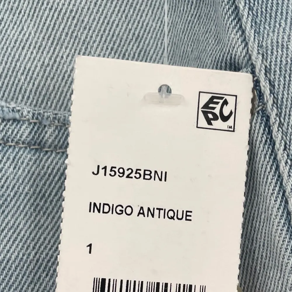 Rewash Super High-Rise Frayed-Hem Boyfriend Shorts in Indigo Antique Size 1 - Image 7