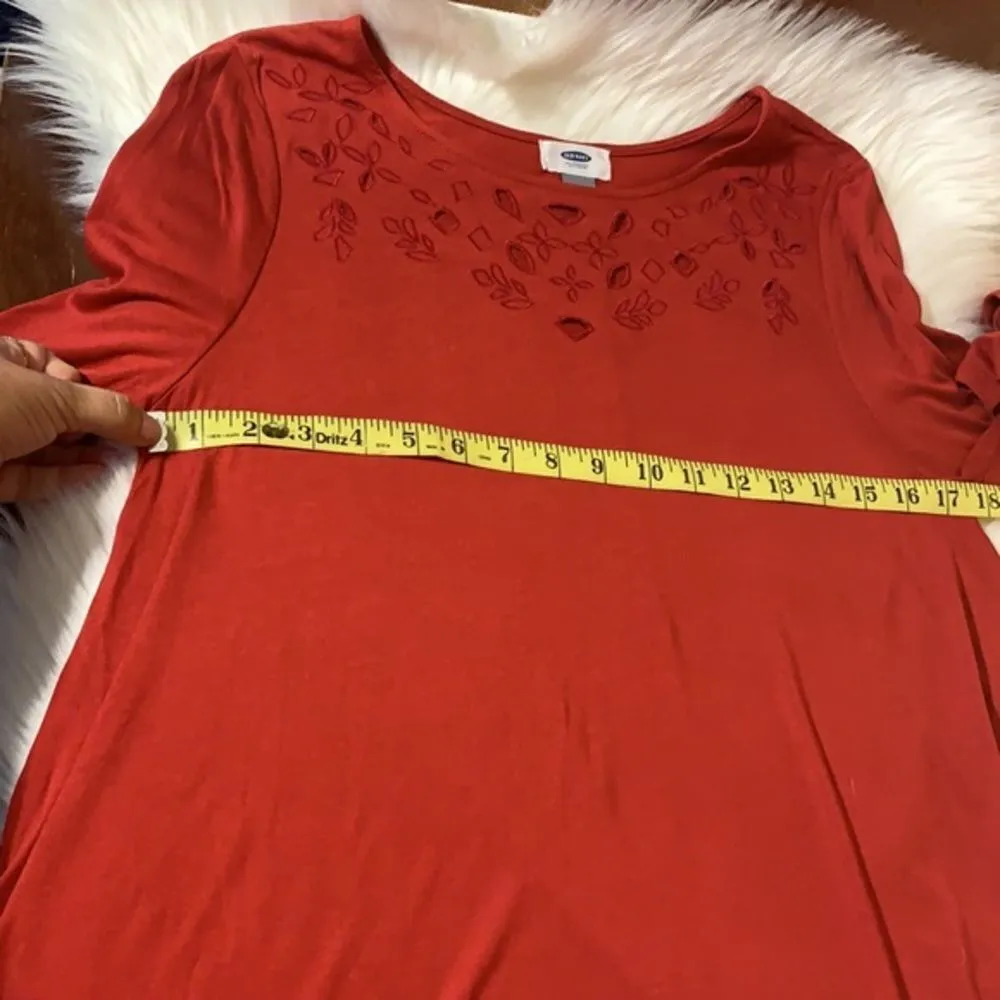 Old Navy Long Sleeve Tunic Swing Blouse - Image 10