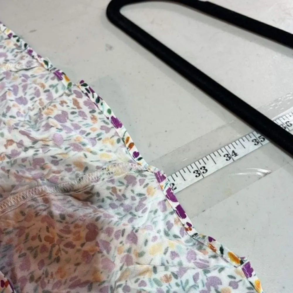 Torrid Fit‎ And Flare Floral Tie Back Stretch Challis Button-Front Tank Size 4X - Image 11