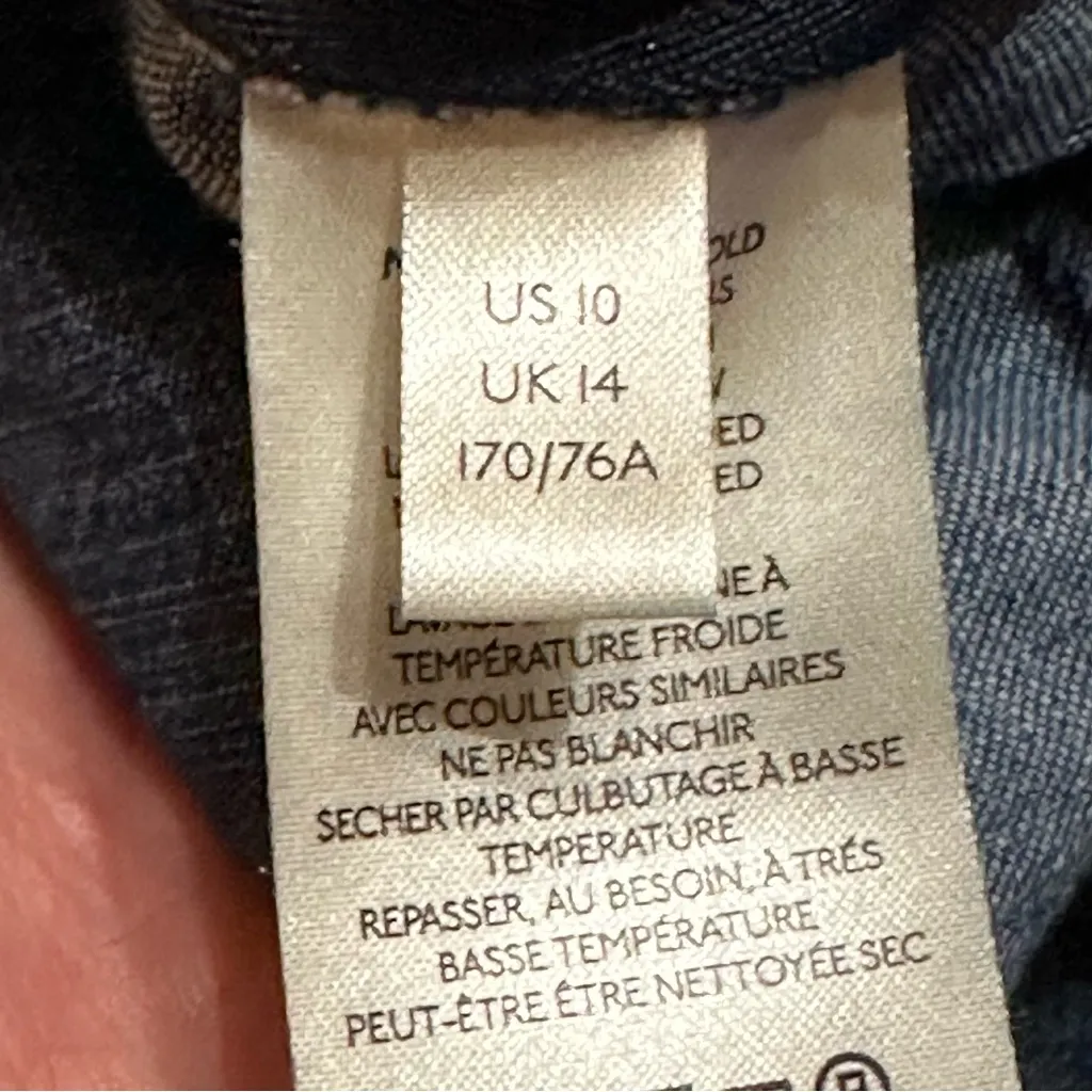 Anthropologie Pilcro And The Letterpress Ultra High Rise Denim Cargo Jogger 10 - Image 16