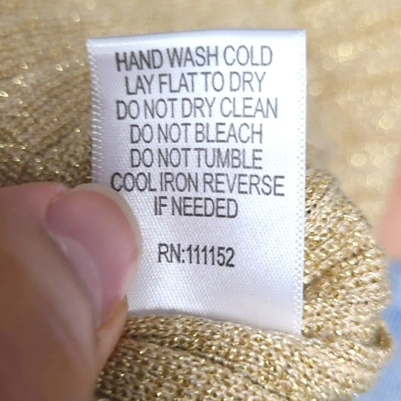 Alberto‎ Makali Sleeveless Golden Top Size XS Ribbed Shimmery - Image 4