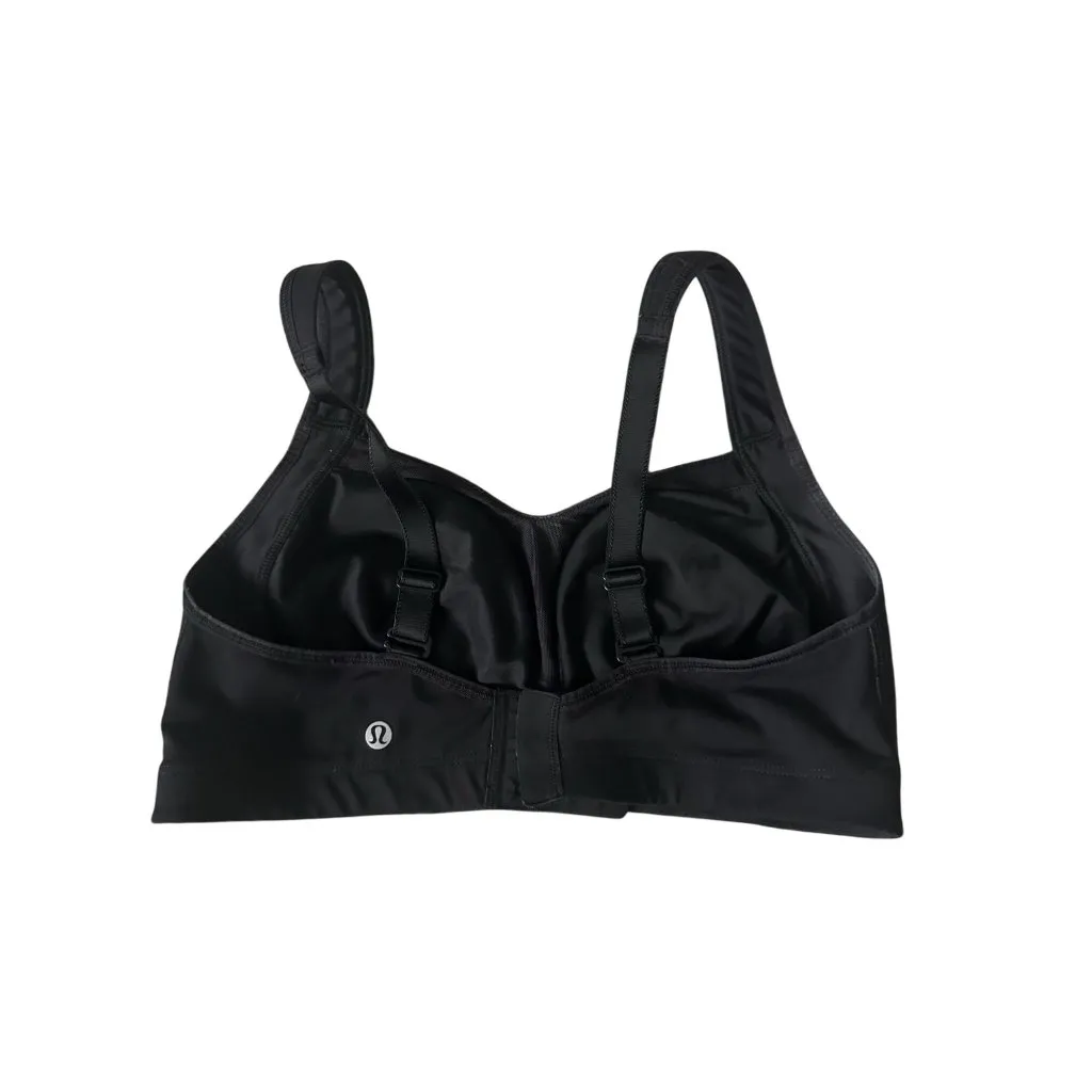LULULEMON Womens Black Workout Bra Size 8 - Image 4