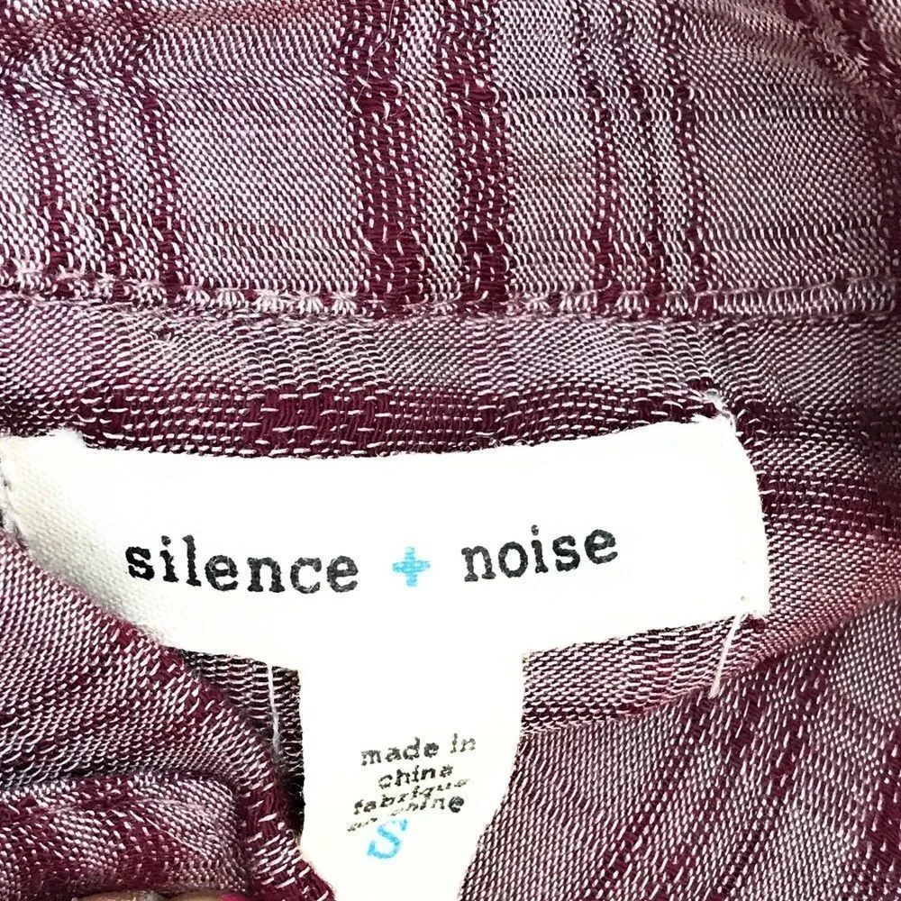 Silence + Noise Draped Shirt - Image 8