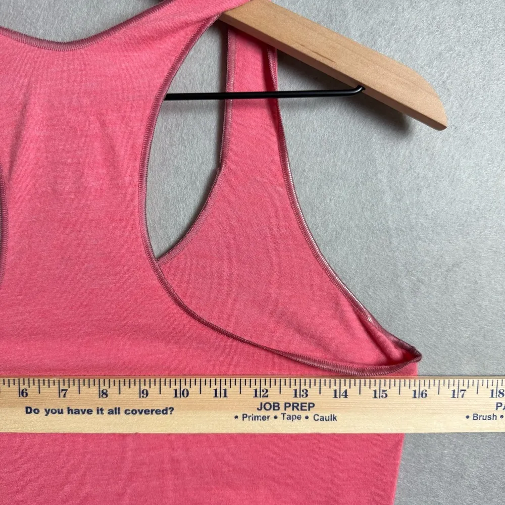 The North Face Women’s Graphic on Side Racerback Tank Top in Coral Pink size S - Image 8